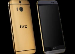 Ngắm phiên bản HTC One M8 mạ vàng và bạch kim lộng lẫy