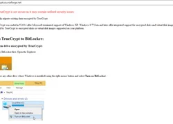 Nghi vấn ứng dụng mã hóa dữ liệu nổi tiếng TrueCrypt bị khai tử