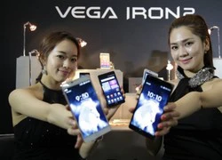 Pantech giới thiệu Vega Iron 2, thiết kế kim loại, cấu hình mạnh