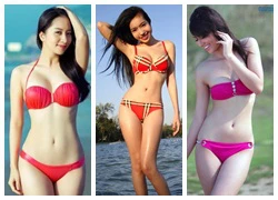 Sao Việt diện bikini sắc màu "thiêu đốt" nắng Hè