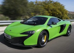 Siêu xe McLaren 650S xanh cốm mạnh mẽ