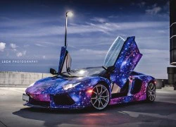 Siêu xe mui trần Aventador Roadster phiên bản dải thiên hà