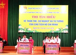 Sôi nổi cuộc thi tìm hiểu thân thế, sự nghiệp của Chủ tịch Hồ Chí Minh