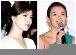 Song Hye Kyo đẹp không tì vết, nổi bật bên Chương Tử Di