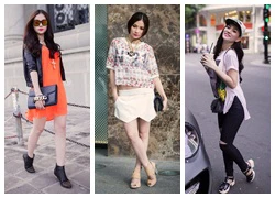 Street style ngọt ngào của ca sĩ Thu Thủy