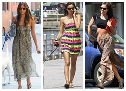 Street style xộc xệch 'khó mê' của Irina Shayk