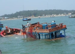 Tàu cá Lý Sơn bị tàu lạ đâm chìm, 1 ngư dân tử vong