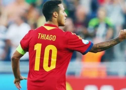 Thiago Alcantara vỡ tan giấc mơ World Cup