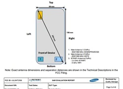 Thông số kĩ thuật Samsung SM-T2558 rò rỉ trên website FCC