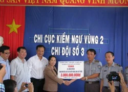 TPHCM tặng 3 tỷ đồng cho Chi đội kiểm ngư số 3