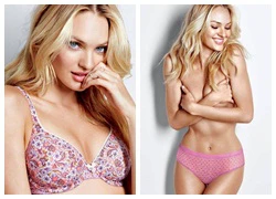 Vẻ đẹp rực lửa của Candice Swanepoel với nội y