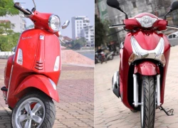 Vespa và Honda SH - cuộc chiến phong cách