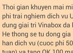 Vinaphone giăng bẫy khách hàng dùng dịch vụ 3G