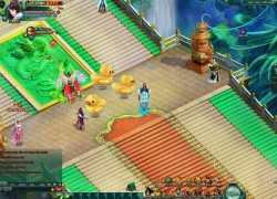 Vịt vàng khổng lồ xuất hiện trong game Mộng Càn Khôn