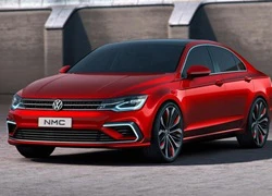 Volkswagen New Mid-Size Coupe "kém sắc" hơn bản Concept