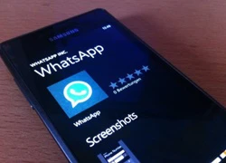 WhatsApp trở lại Windows Phone Store với một số tính năng mới