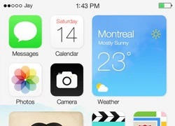 Ý tưởng thiết kế iOS 8 kết hợp cùng Widget và Live Tile