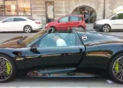 Zlatan Ibravimovic lái siêu xe Porsche 918 Spyder mới coóng