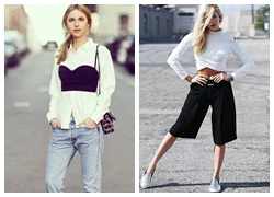 8 cách phối đồ sành điệu với áo crop top