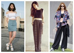 Áo crop top "thống trị" hè 2014