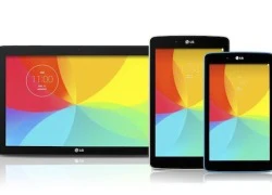 Ba máy tính bảng LG G Pad bắt đầu bán từ tuần này