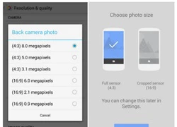 Bản cập nhật Google Camera cho phép chọn tỉ lệ khung hình