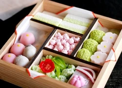 Bánh wagashi và thẩm mỹ cầu kỉ của ẩm thực Nhật Bản