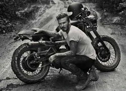 Beckham xuyên rừng cùng Triumph Bonneville đặc biệt