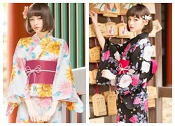 Bông hồng lai xứ Phù Tang quyến rũ mọi ánh nhìn với kimono