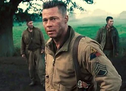 Brad Pitt hóa chỉ huy xe tăng anh hùng trong Thế Chiến 2