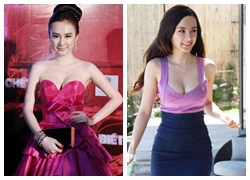 BST váy áo khoe vòng 1 khủng của Angela Phương Trinh