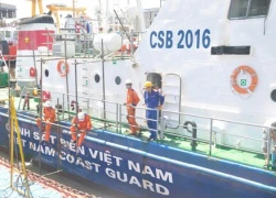 Cận cảnh &#8216;vết thương&#8217; trên tàu CSB từ Hoàng Sa trở về