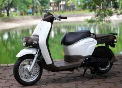 Cận cảnh xe ga phong cách lạ Honda Benly 110 tại Hà Nội