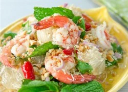 [Chế biến] - Salad tôm bưởi