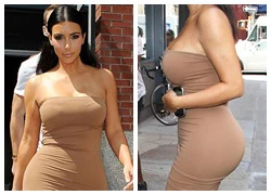 &#8220;Chết ngất&#8221; trước vòng ba khủng của Kim Kardashian