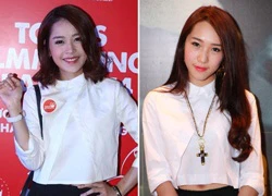 Chi Pu, Emily đẹp ngang ngửa với sơ mi crop top