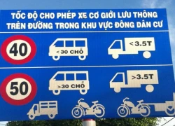 Dân mừng vì gỡ biển hạn chế tốc độ dưới 40km/h