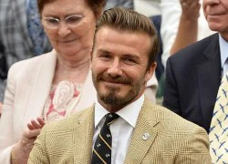 David Beckham gây sốt tại Wimbledon vì quá đẹp trai