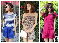 Diện playsuit dạo chơi dưới nắng hè