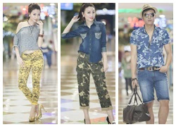 Độc, lạ thời trang Jeans phong cách lính