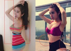 Elly Trần &#8220;dị dạng&#8221; toàn thân vì quá lạm dụng photoshop