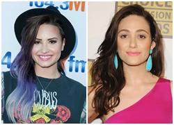 Emmy Rossum, Demi Lovato... trang điểm đẹp tuần qua