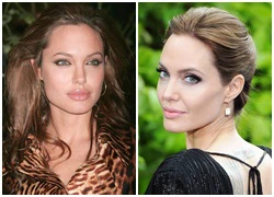 Gu make-up biến hóa theo thời gian của Angelina Jolie