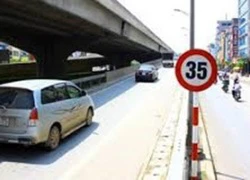 Hà Nội đề xuất giữ biển báo hạn chế tốc độ 35km/h