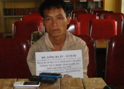 Hai người Lào mang 10 bánh heroin bị bắt giữ