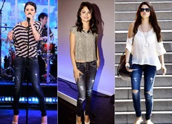 Học cách phối đồ đẹp như Selena Gomez