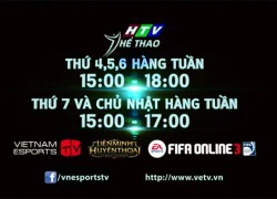 HTV phát trực tiếp LMHT và FIFA Online 3 trên truyền hình