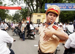 "Không để thí sinh muộn giờ thi vì tắc đường"