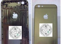 Khung nhôm iPhone 6 lộ ảnh chi tiết