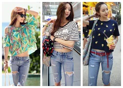 Làm sao để diện áo crop top đẹp mắt nhất